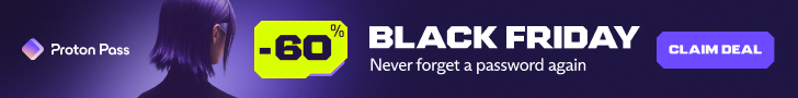 Proton Pass Black Friday